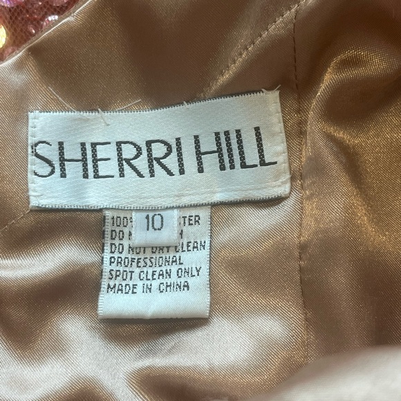 Sherri Hill Vintage Prom Dress Top For Replacement Skirt Jeweled Beaded Bodice - Picture 8 of 10